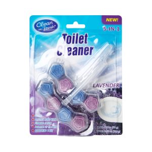 Automatic toilet bowl cleaner rim block