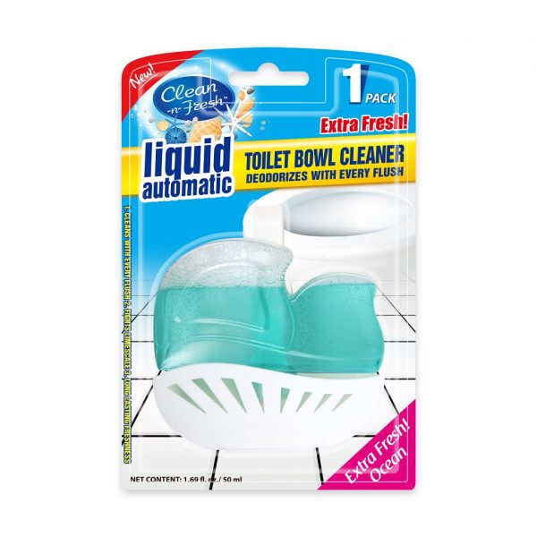Liquid automatic toilet bowl cleaner
