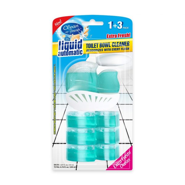 Liquid automatic toilet bowl cleaner