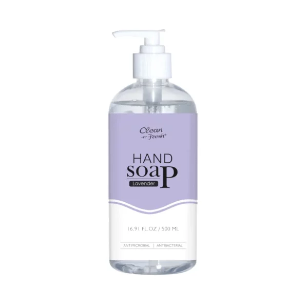 500ml Antibacterial Liquid Hand Soap Lavender