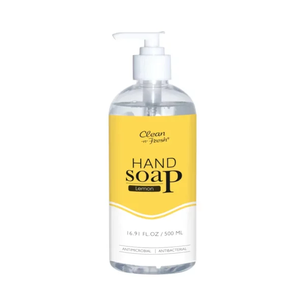500ml Antibacterial Liquid Hand Soap Lemon