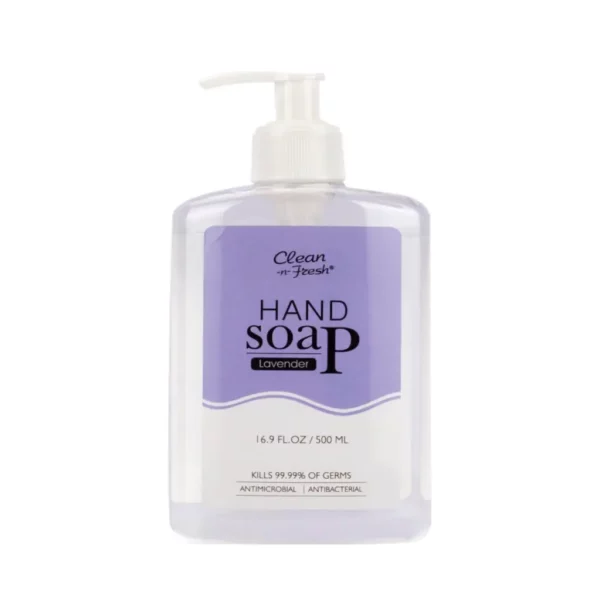 500ml Antibacterial Liquid Hand Soap Lavender