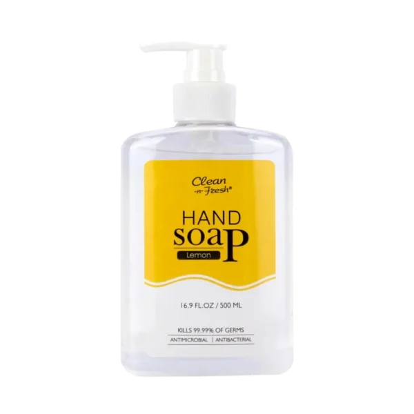 500ml Antibacterial Liquid Hand Soap Lemon
