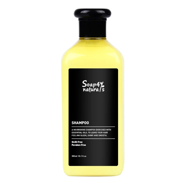 400ml Yellow Regular Hair Shampoo, Deep Clean, Hair Care, 13.5 Fl. oz.