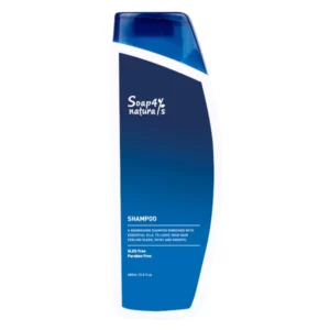 400ml Blue Regular Hair Shampoo, Deep Clean, Hair Care, 13.5 Fl. oz.