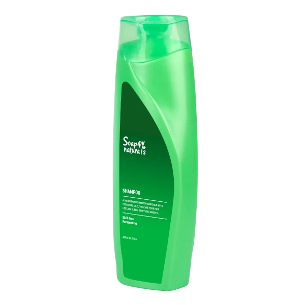 400ml Green Regular Hair Shampoo, Deep Clean, Hair Care, 13.5 Fl. oz.