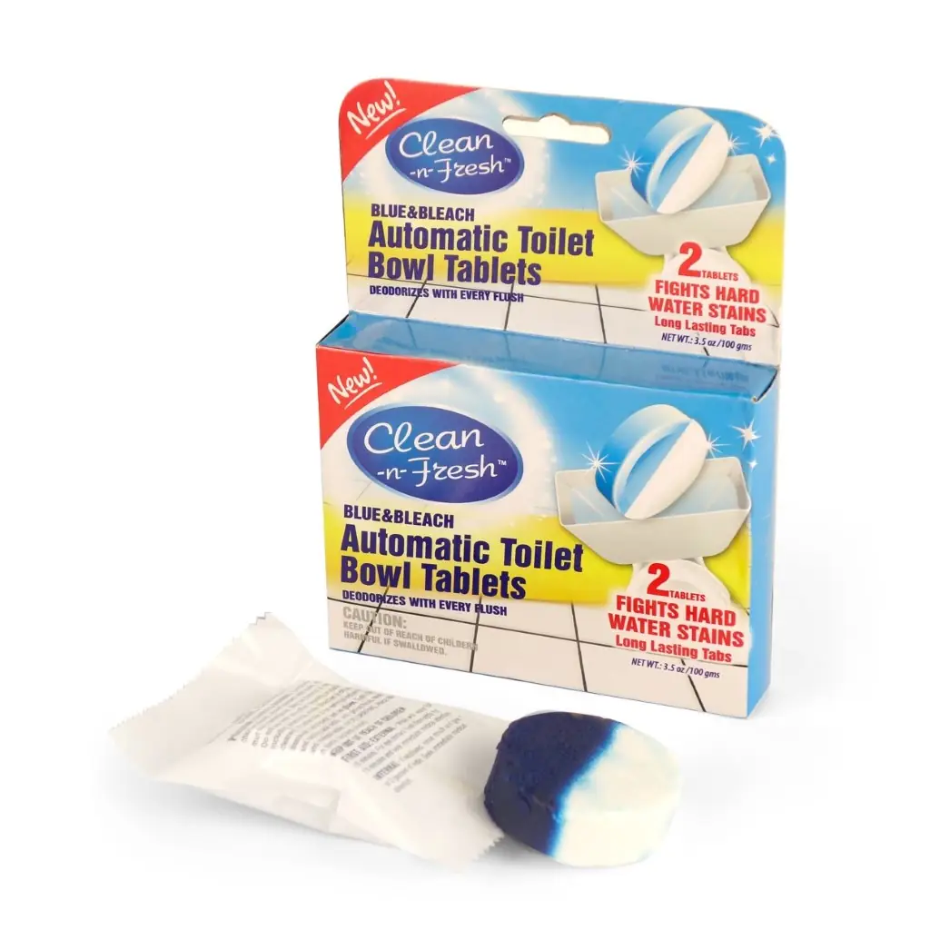 Blue & Bleach Toilet Tablets (2 Pack)