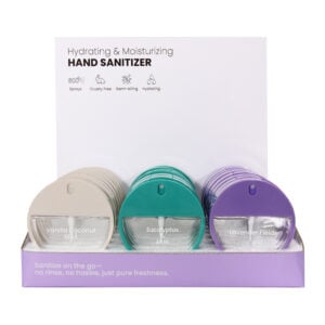 Circle Shaped Hand Sanitizer Spray 24pack