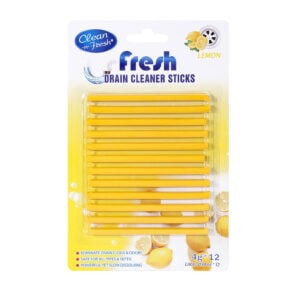 Drain Cleaner Sticks Lemon 12pack