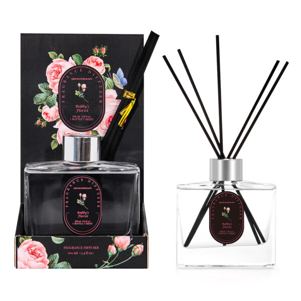 Cardboard Holder Reed Diffuser Bobbys Florist 100ml