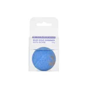 Blue Gold Shimmer Bath Bomb 60g