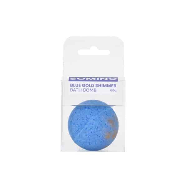 Blue Gold Shimmer Bath Bomb 60g