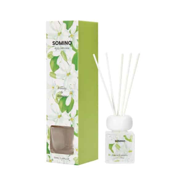 Square Clear Bottle Reed Diffuser 50ml