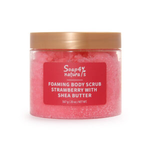 Strawberry Foaming Body Scrub with Shea Butter 567g