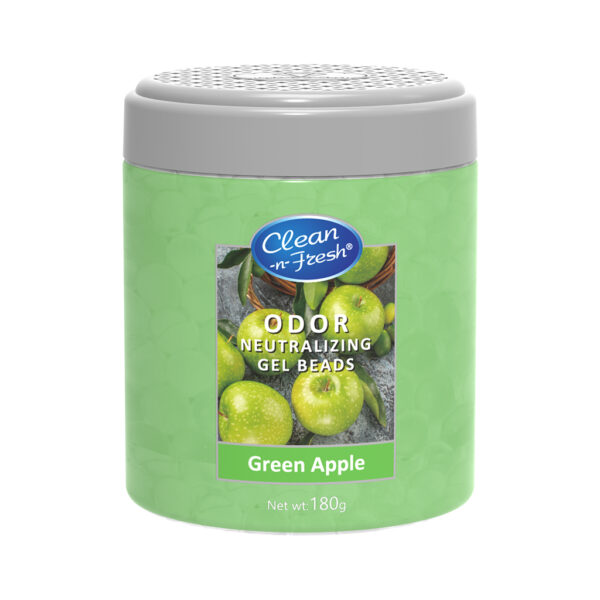 Air Freshener Gel Beads Green Apple 180g