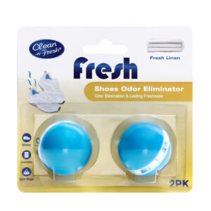Shoe Deodorizer Balls Fresh Linen 2pack