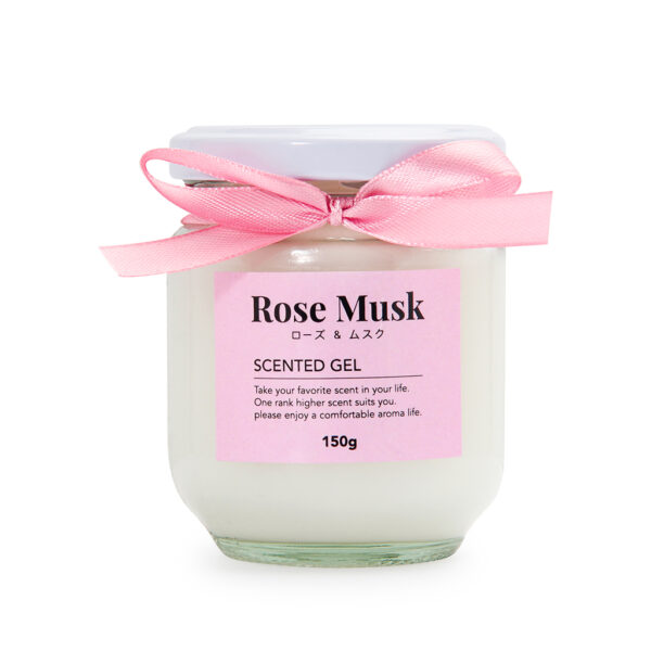 Scented Gel Air Freshener Rose Musk 150g