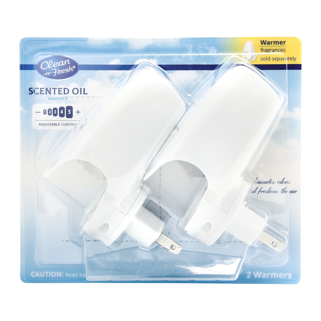 Adjustable Scented Oil Warmer – 2 Pack | Aromatherapy & Home Air Freshener 1 Scented Oil Warmer 2 pack