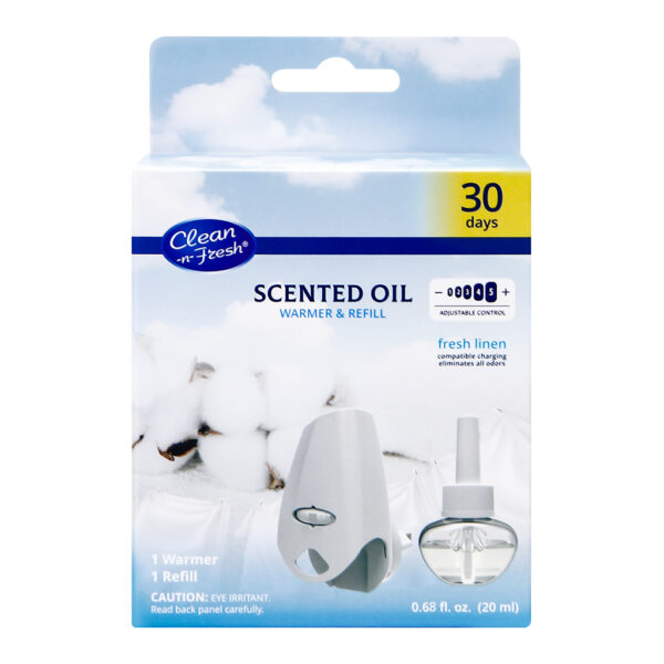 Scented Oil Warmer Refill Box Pack Fresh Linen