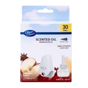 Scented Oil Warmer & Refill Apple Cinnamon