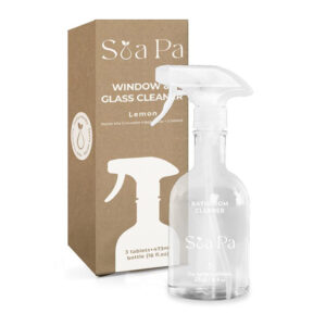 Glass Cleaner Tablets & Empty Bottle Set