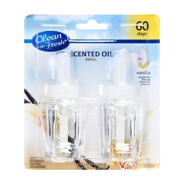 Scented Oil Refills – 2 Pack (20ml Each) (Glass) | Universal Fit for Plug-In Air Fresheners - Image 2
