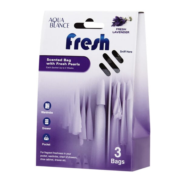 Scented Bag with Fresh Pearls Fresh Lavender 3pack