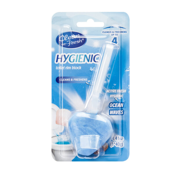 Hygienic Toilet Rim Block Ocean Waves 40g