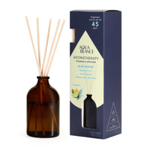 Amber Glass Reed Diffuser Blue Water 80ml