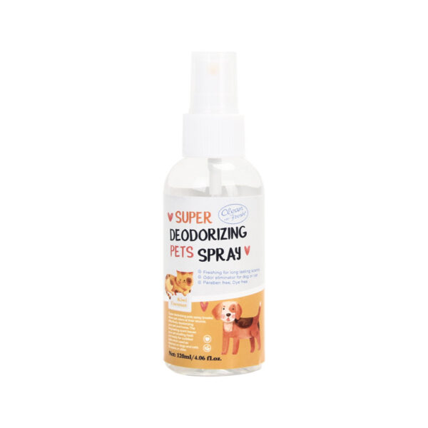 Super Deodorizing Pets Spray Kiwi 120ml