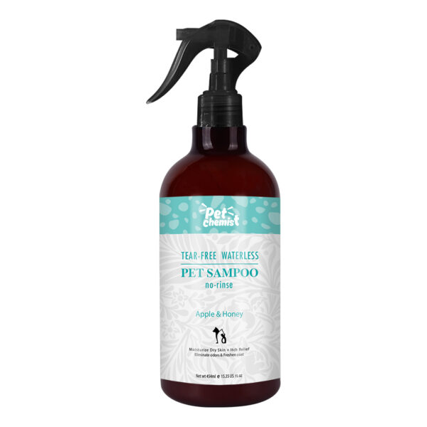 Tear-Free Waterless Shampoo Spray Apple 454ml