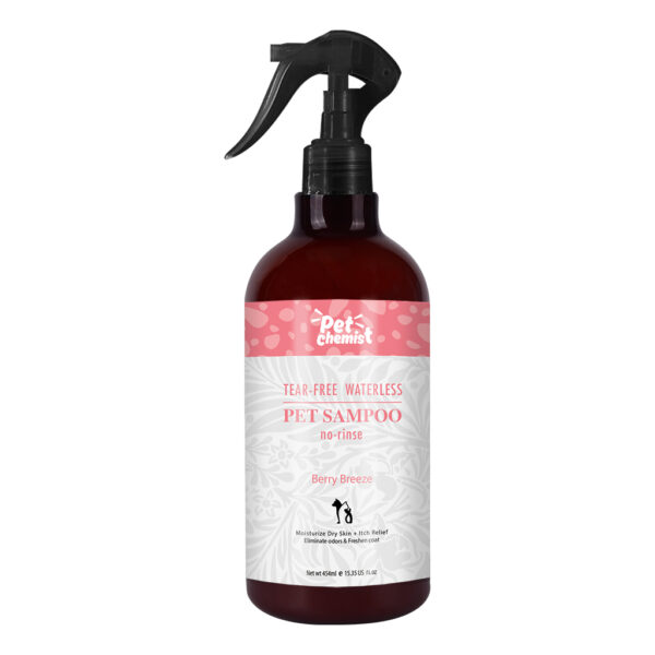 Tear-Free Waterless Shampoo Spray Berry 454ml