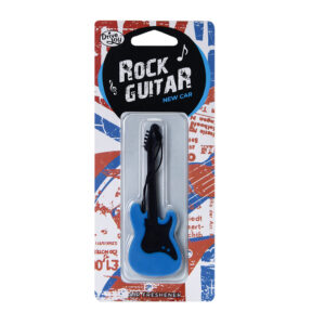 Guitar Shaped Polymer Car Air Freshener New Car 12g
